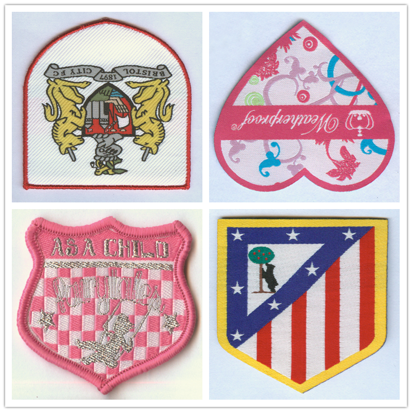 織嘜徽章與刺繡徽章有什么區別？