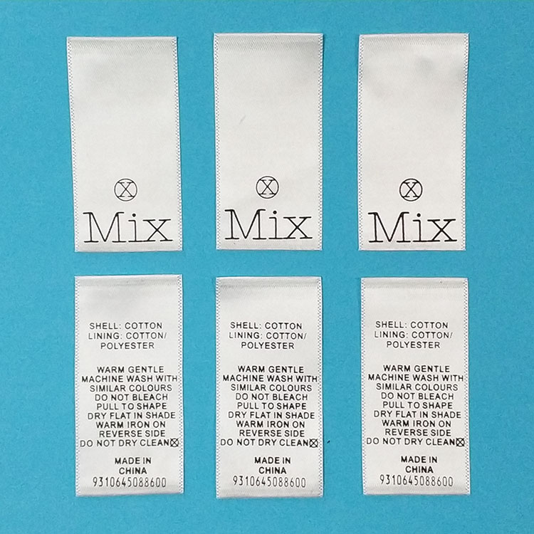 如何編輯打印服裝洗水嘜