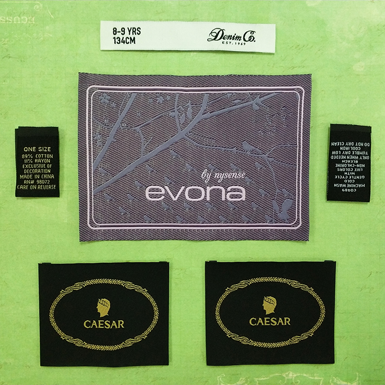 織嘜布標的作用